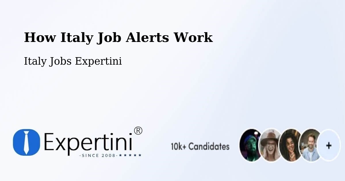Job Alert System Overview – Strozza - Italy Jobs Expertini